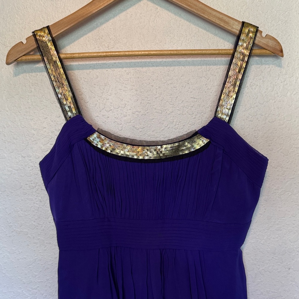 Perfect BCBGMAXAZIRA silk babydoll 90’s vibe dress - Picture 2 of 9